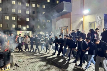 Final öncesi stres, yerini eğlenceye bıraktı 