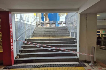 Fırtına, Bodrum’da alış veriş merkezini de vurdu 