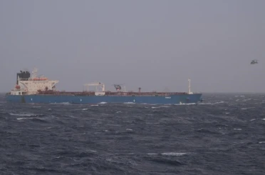 Fransa’nın el koyduğu "Grinch" tankeri Marsilya’da limana çekildi 