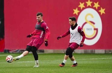 Galatasaray, Trabzonspor maçı hazırlıklarına devam etti 
