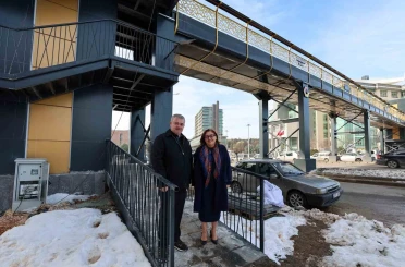 Gaziantep Büyükşehir, Abdülhadi Çelik üst geçidini hizmete açtı 