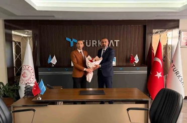 Gaziantep Türksat İl Müdürlüğünde bayrak değişimi 