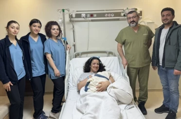 Gaziantep’te 2026 yılının ilk bebeği "Ayaz" oldu 