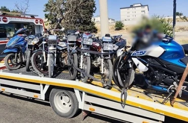 Gaziantep’te 760 motosiklet sürücüsüne 9 milyon ceza 