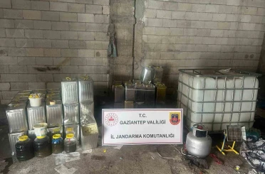 Gaziantep’te bin 500 litre sahte zeytinyağı ele geçirildi: 1 gözaltı 