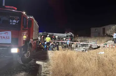 Gaziantep’te feci kaza: 5 ölü, 13 yaralı
