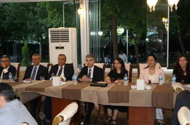 Gaziantep’te görev yerleri değişen hakim ve Cumhuriyet savcılarına veda programı düzenlendi 