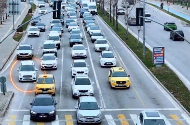 Gaziantep’te ’kaynak’ yapan 694 araç sürücüye 864 bin TL ceza 