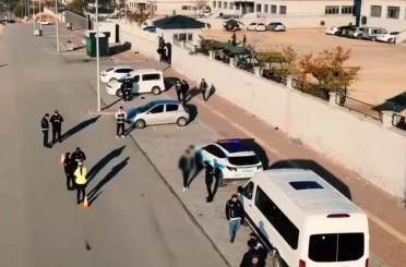 Gaziantep’te okul çevrelerinde dron destekli huzur uygulaması 