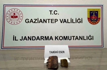 Gaziantep’te sahte tarihi eser dolandırıcısı 2 şahıs yakalandı 
