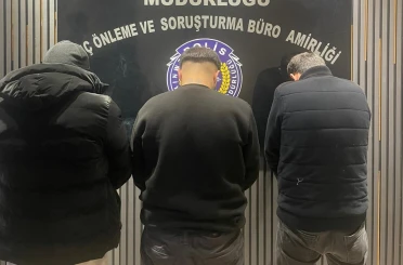 Gaziantep’te uyuşturucu operasyonu: 3 gözaltı 