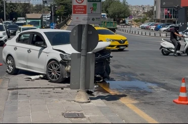 Gaziantep’te zincirleme kaza: 3 araç hasar gördü 