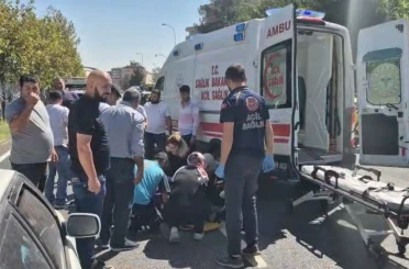 Gaziantep’te zincirleme kaza: 6 araç çarpıştı, 2 kişi yaralandı