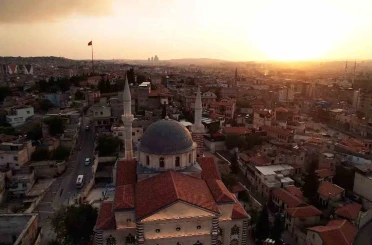 Gaziantep’teki tarihi Kurtuluş Camii ihtişamıyla hayran bırakıyor 