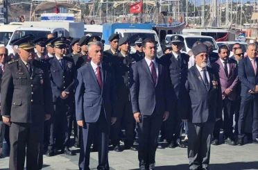 Gaziler Günü Bodrum’da tören ve ziyaretlerle kutlandı 