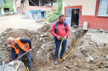 Gaziosmanpaşa Mahallesi doğal gaza kavuşuyor 