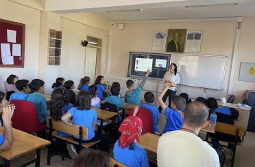 Gazipaşa’da öğrencilere su tasarrufu ve gıda güvenliği eğitimi 