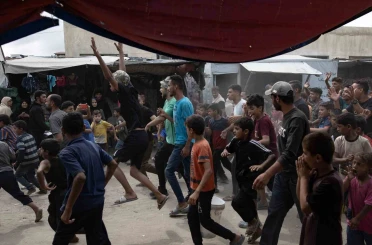 Gazze’de alınan ateşkes kararı çocukları sevindirdi 