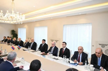 Gebele’de Ermenistan-Azerbaycan Sınır Belirleme Komisyonları 12. Toplantısı düzenlendi 