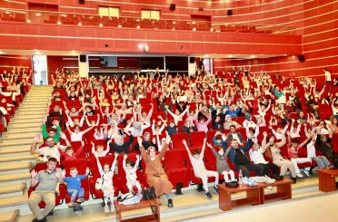 Gebze’de çocuklar için "Aslan Hürkuş" filmi gösterildi 