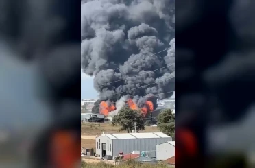 Gebze’de yangın 