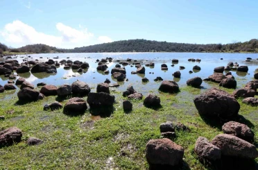 Geçen yıl tamamen kuruyan Tepegöl yeniden su tuttu 