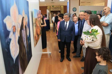 Geleceğin sanatçıları mezuniyet sergisinde buluştu 