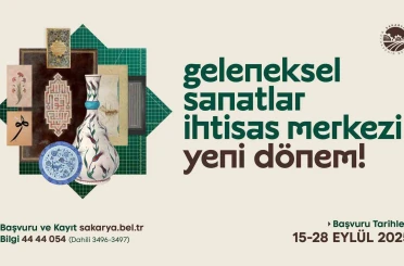 Geleneksel Sanatlar İhtisas Merkezi’nde kayıtlar başladı 