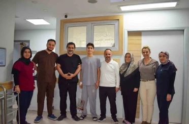 Genç futbolcuya hayat kurtaran müdahale 