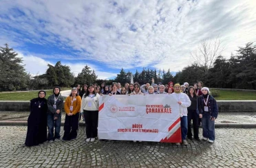 Gençler milli tarihi bilinç için Çanakkale’de 