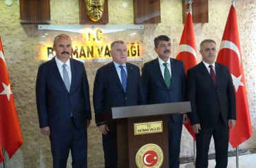 Gençlik ve Spor Bakanı Osman Aşkın Bak Batman’da 