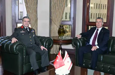 Genelkurmay Başkanı Bayraktaroğlu, KKTC Başbakanı Üstel ile görüştü