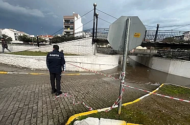 Germencik Belediyesi’nden sağanak yağışa karşı önlem 