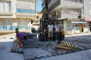 Germencik Park Mahallesi’nde yollar yenileniyor
