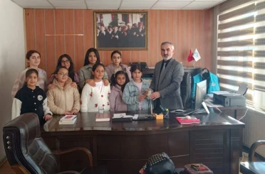 Germencikli miniklerden Gazze’ye anlamlı destek 