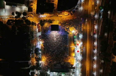 Germencik’te binlerce genç konserle coştu 