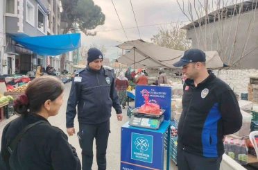 Germencik’te pazarlarda ’kontrol kantarı’ uygulaması devam ediyor 