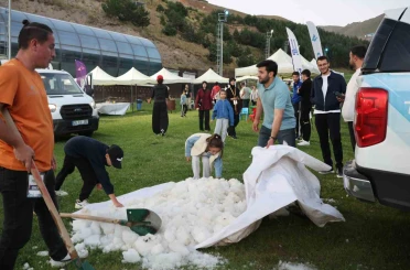 Gez palandöken şenlikleri, kamp ve doğa tutkunlarını buluşturdu 