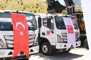 Giresun Belediyesi’nin araç filosu güçlendi 