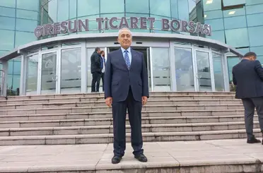 Giresun Ticaret Borsası’nda Hamza Bölük yeniden seçildi
