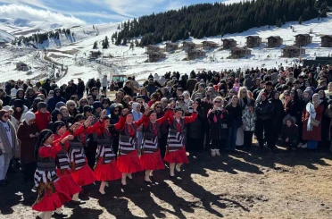 Giresun’da "Kar Festivali" renkli görüntülere sahne oldu 