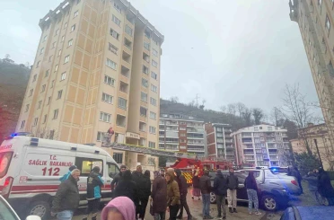 Giresun’da korkutan yangın 