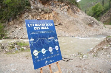 Giresun’un 1,57 milyarlık su projesine start verildi 