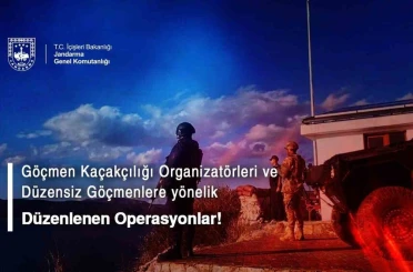 Göçmen kaçakçılarına operasyon: 47 tutuklu 