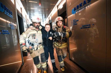 Gökdelende nefes kesen tatbikat 