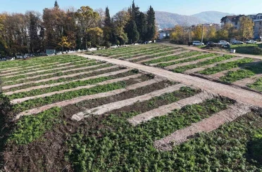 Gölcük’e yeni mezarlık alanları hazırlandı 