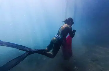 Gölköy’de deniz dibi temizliği
