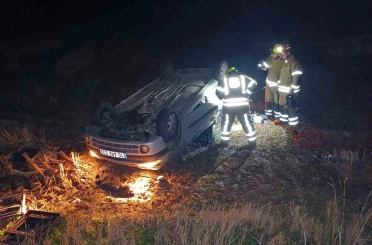 Gönen-Bandırma karayolunda trafik kazası: 1 yaralı