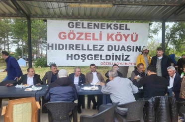 Gözeli köyünde Hıdırellez coşkusu 