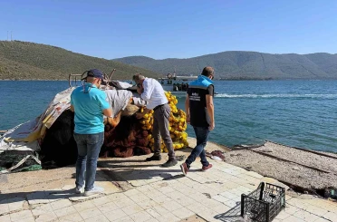 Güllük Körfezi’nde kaçak avcılık denetimi 